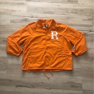 Roots Orange Jacket with White Lettering